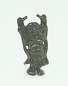 Dollhouse Miniature Joyful Buddha